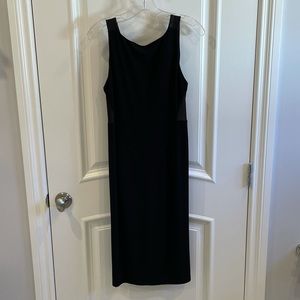Alice and Olivia Air sleeveless black dress